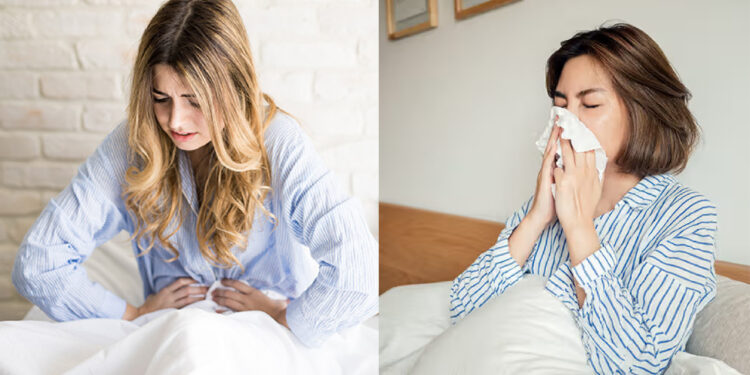 period flu