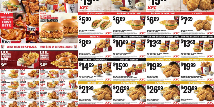 kfc coupons