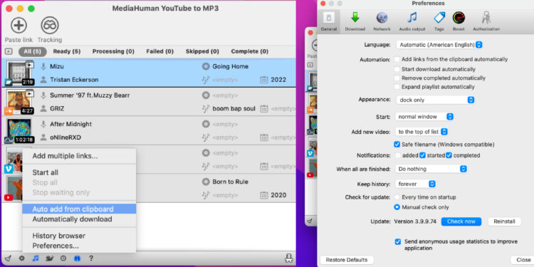 mediahuman youtube to mp3 converter