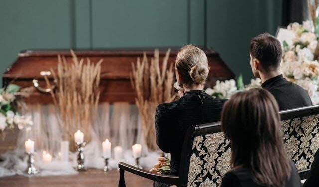 Personalisierung einer Trauerfeier