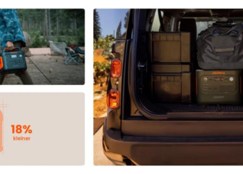 Camping in Deutschland mit solarem Stromaggregat